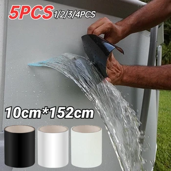 1-5PC תיקון צינור PVC חזק במיוחד עמיד למים הקלטת לעצור דליפות חותם תיקון קלטת ביצועים עצמי לתקן את הקלטת דבק בידוד צינור
