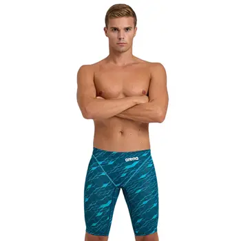 2023 לשחות יאמר הדפסת 3D שחייה קצרים ביצועים בגדי גלישה Sunga Masculinas Praia בגד ים גבר נמוך החוף גזעי
