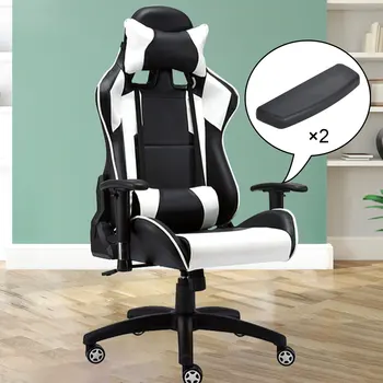 2x הכיסא משענת יד משטח עמיד למים הכיסא במשרד חלקים משחקים אוניברסליים הכיסא משענת יד רפידות למשחקים כיסא כורסה