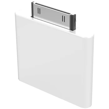 HFES 30 Pin Bluetooth 4.1 משדר אודיו עבור Ipod Mini אייפוד קלאסי, אייפוד נאנו מגע (לבן)