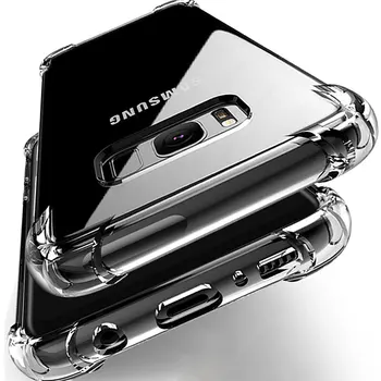 Shockproof Case for Samsung Galaxy S10 בנוסף לייט S10e S20-פה. S9 S8 בנוסף S21 טלפון סיליקון מקרים הערה 20 10 9 8 הכיסוי האחורי.