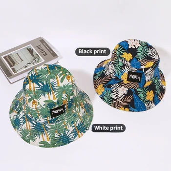 אופנה הפיך דייג כובע הוואי קיץ סתיו בתוספת גודל Hiphop דלי כובעים כובעי גברים נשים מקרית ברחוב כובע פנמה