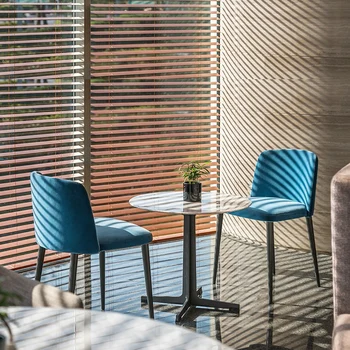 בציר סלון הנורדית Nordic כסאות אוכל טרקלין השינה משרד גיימר השולחן עיצוב הכיסא מעצב Sillas ריהוט למטבח