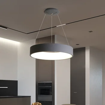 נברשות אורות תליון מנורה נורדי הובלת מעגל התכנון תלוי s מקורה חדר השינה החדש חיים Diningroom הביתה תאורה דקורטיבית