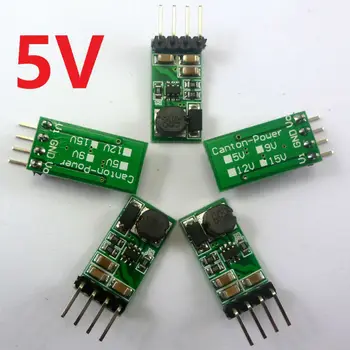 Ce014_5V 5Pcs Dc Dc 3V~3.7 V ל 5V הממיר מתח ווסת מתח מווסת עבור Arduino Pi פטל 18650 קרש חיתוך